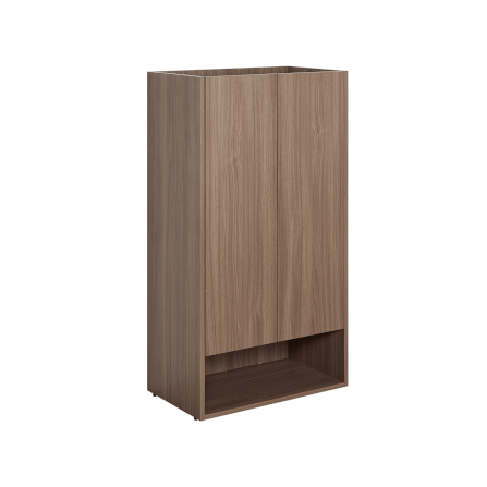 ตู้รองเท้า PROCRAFT รุ่น TOKI โมเดล C20 ขนาด 60*35*110 CM สีไม้เข้ม_0
